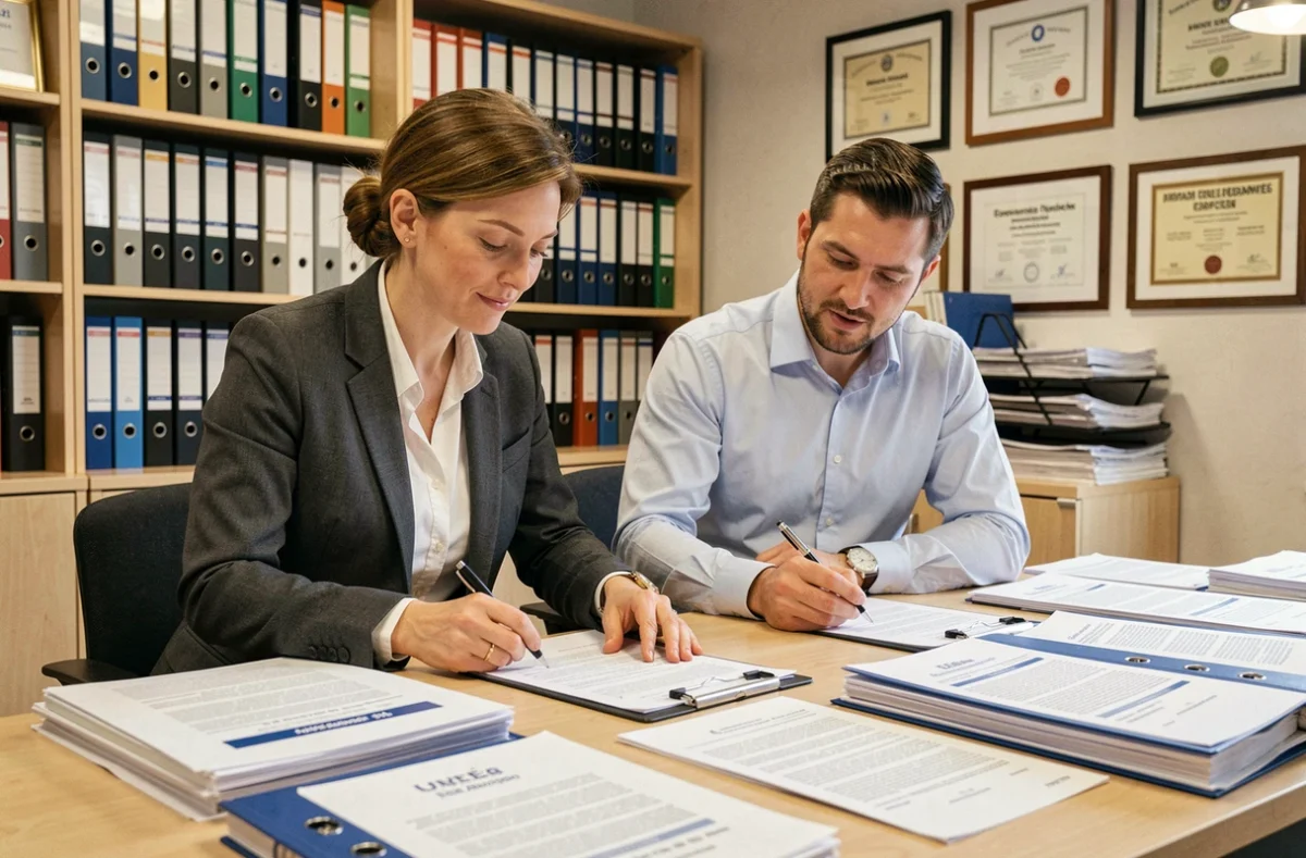 Formatrice accompagnant un adulte dans ses démarches de formation professionnelle, Assifep Formation dans le Nord